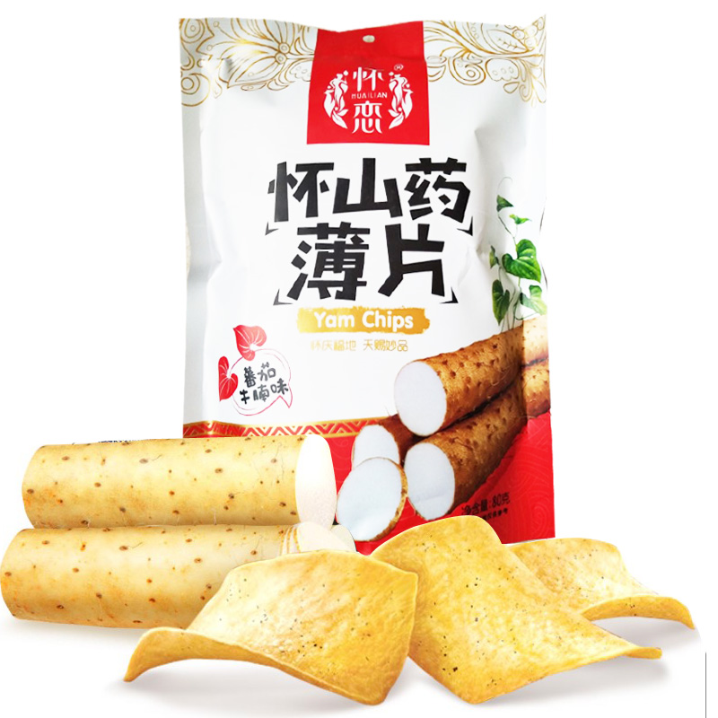 零食薯片山药脆片铁棍山药片怀恋休闲怀山药膨化食品158g*6包整箱|ruв категории закуски/орехи/специальность, печенье/расширение, закуски - от Buy2taobao.com для оказания профессиональной услуги покупки агента Taobao