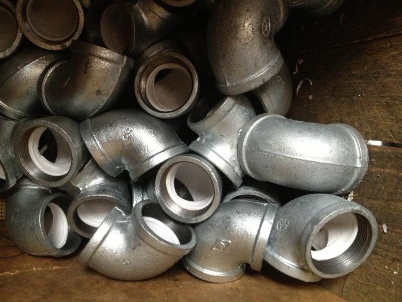 给水管件 管件 衬塑弯头 衬塑管件 16压力管件