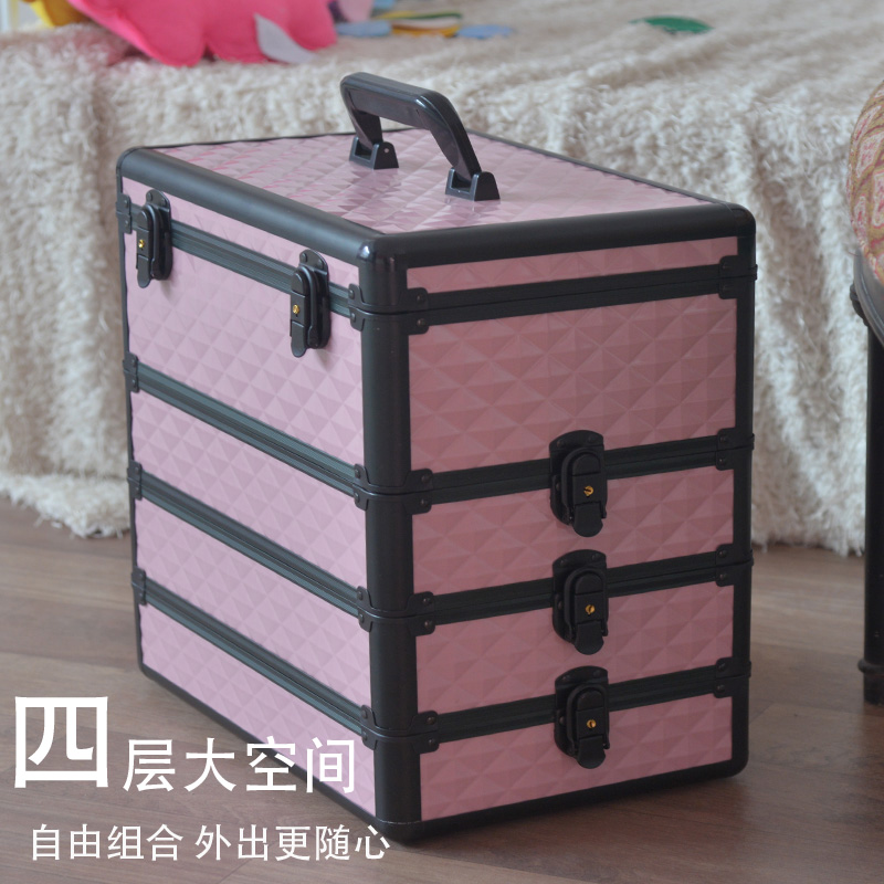 专业手提多层化妆工具箱纹绣色料收纳箱上门跟妆箱理发工具收纳箱在类目 彩妆/香水/美妆工具, 其他美容工具, 化妆/美容工具中 - 来自Buy2taobao.com提供专业的淘宝代购服务