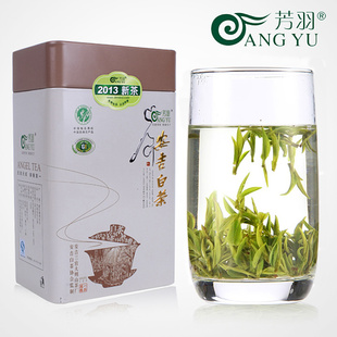  芳羽安吉白茶 明前特级 125g铁盒装 珍稀白茶 年新茶叶 绿茶