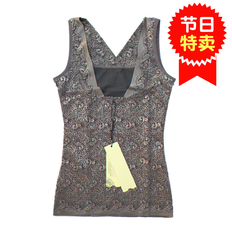 爆款促销彦黛8922双层竹炭薄款托胸收腹塑身美体衣/背心肤色灰色在类目 女士内衣/男士内衣/家居服, 塑身上衣中 - 来自Buy2taobao.com提供专业的淘宝代购服务