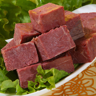  山西特产 平遥牛肉500g 无糖五香味 包邮 2袋送沁州黄小米