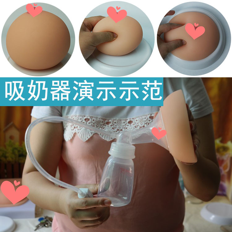 全矽膠實心乳房模型 擠奶器/吸奶器演示示範假乳房模型道具在類目 玩具/童車/益智/積木/模型, 靜態模型, 其他模型玩具中 - 來自Buy2taobao.com提供專業的淘寶代購服務