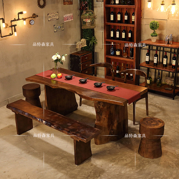 全实木茶桌办公室复古泡茶桌接待室会客厅茶桌椅组合创意家具Z06|ruв категории жилой мебели, дело/Таблица класса, Другие дела. - от Buy2taobao.com для оказания профессиональной услуги покупки агента Taobao