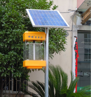 神捕农用太阳能杀虫灯 果园茶园稻田灭虫灯 户外频振式杀虫灭蚊灯