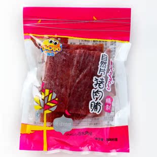【食品】猪肉脯自然片200g