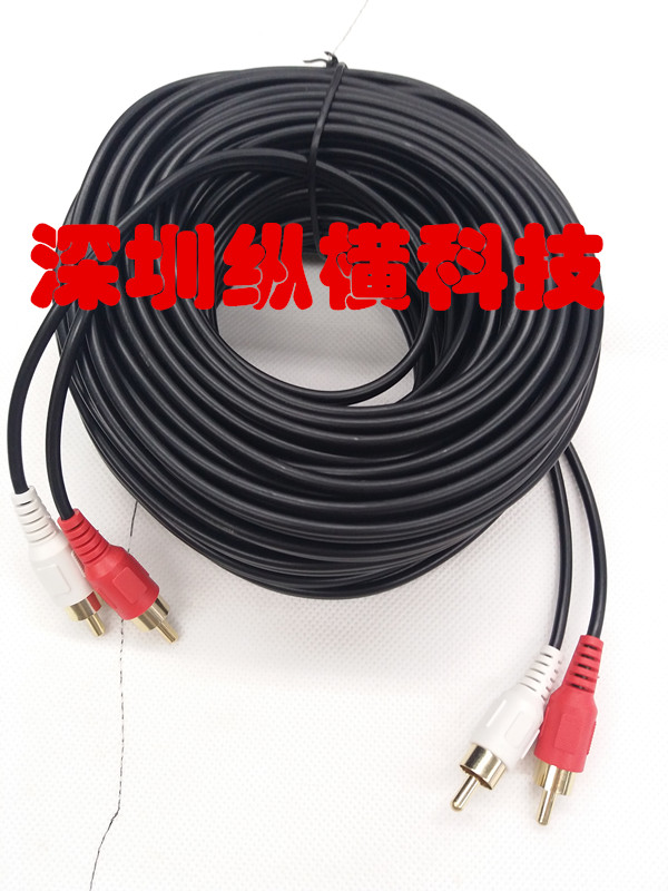 30米纯铜 音频线双莲花2RCA对二电脑连接电视信号音响莲花2对2线|msdalam kategori Peralatan Audio-visual, aksesori audio dan video elektronik, Wire - dari Buy2taobao.com untuk memberikan perkhidmatan ejen Taobao profesional membeli