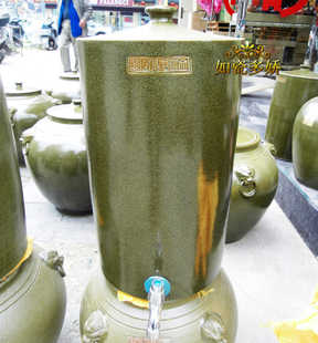 陶瓷茶葉末釉酒缸酒壇子50-60斤水桶水缸油缸茶缸茶壺 帶水龍頭在類目 餐飲具, 酒壺/酒杯/酒具, 家用酒壺中 - 來自Buy2taobao.com提供專業的淘寶代購服務