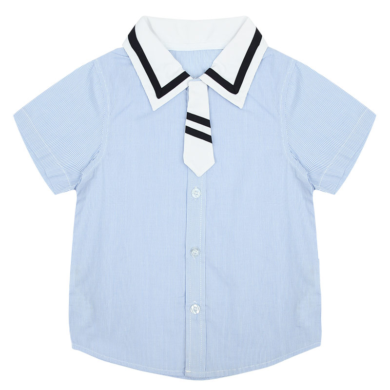 卷卷毛兒童夏裝學院風小學生班服男女童裝校服上衣襯衫幼兒園園服在類目 童裝/嬰兒裝/親子裝, 襯衫中 - 來自Buy2taobao.com提供專業的淘寶代購服務
