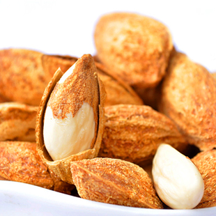  广益发 坚果新疆巴旦木 奶油味巴旦木 薄壳杏仁 特价零食干果218g