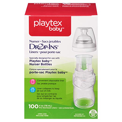 美国Playtex宽口奶瓶内胆袋118ml/236-300ml可选 100个装储奶袋在类目 尿片/洗护/喂哺/推车床, 奶瓶/奶瓶相关, 奶瓶中 - 来自Buy2taobao.com提供专业的淘宝代购服务