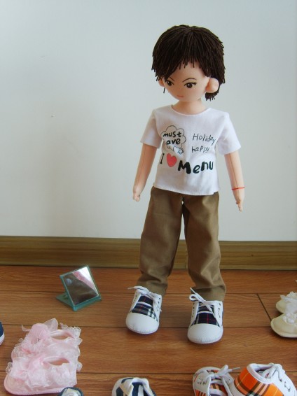 Muzi Handmade doll Tomboy personality character Photo Cartoon Ragdoll Custom mapin the Personalized custom/Design Services/DIY , Daily/Decorative custom , Dolls/Custom doll , Other custom dolls category - from Buy2taobao.com to provide professional Taobao agent buy service