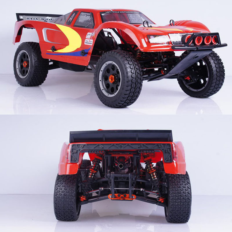 Deliver the complete set 1:5 260T import remote control petrol car fires GT3B remote upgrade accessories
