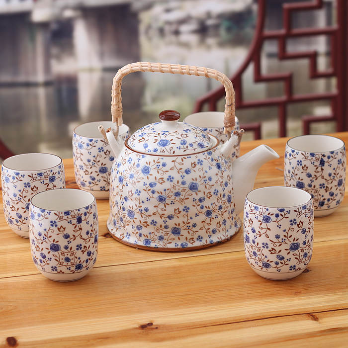 景德镇陶瓷茶具套装 