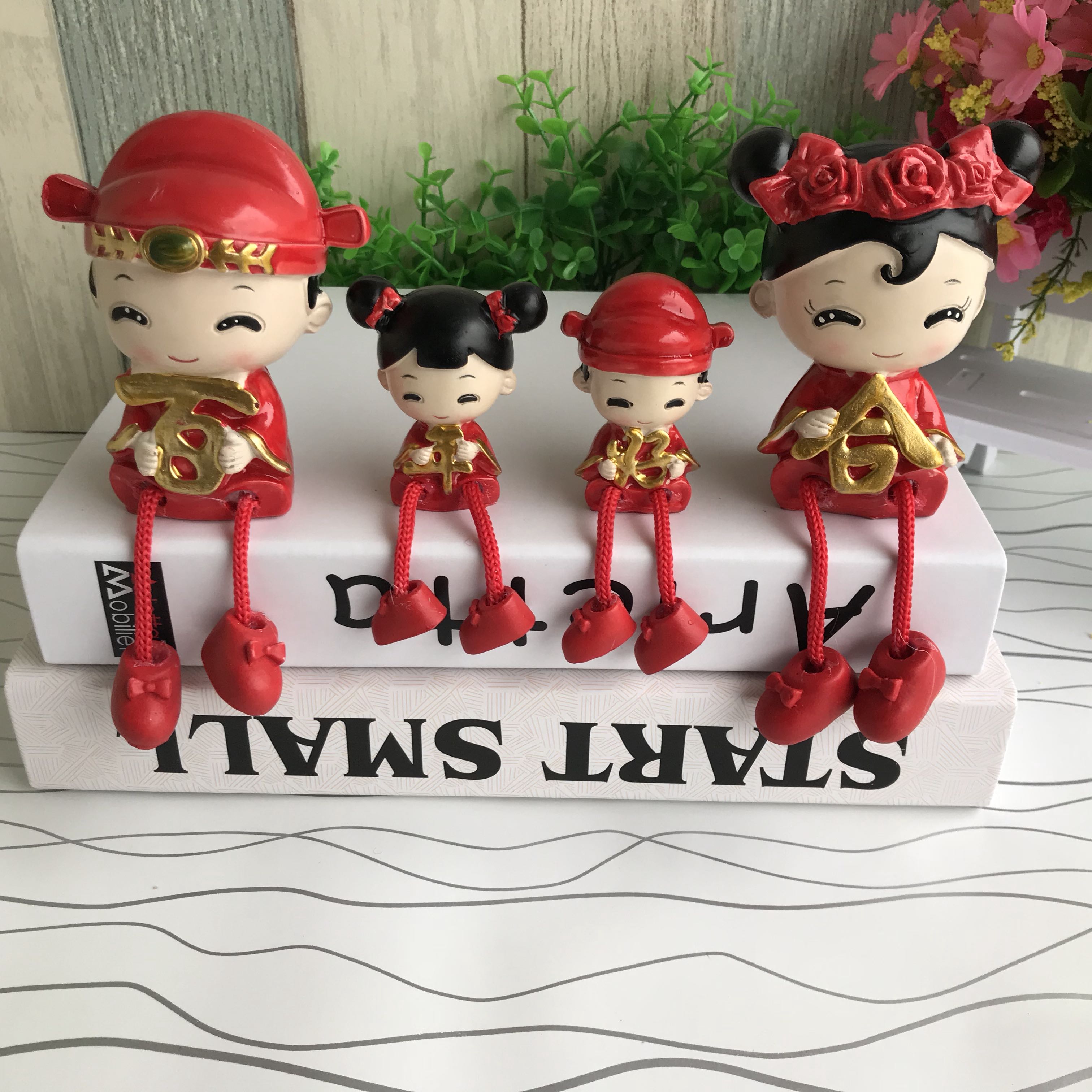 創意家居飾品百年好合喜慶裝飾擺件樹脂吊腳娃娃新房擺設結婚禮品在類目 節慶用品/禮品, 婚慶佈景/道具, 婚慶公仔中 - 來自Buy2taobao.com提供專業的淘寶代購服務
