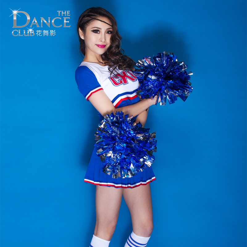 Middle school student Lara jersey suit Aerobics clothing Cheerleading costume group Dancein the Sports/Yoga/Fitness/Fans supplies , Dance/Aerobics/Gymnastics , Cheerleading , Cheerleading clothes category - from Buy2taobao.com to provide professional Taobao agent buy service