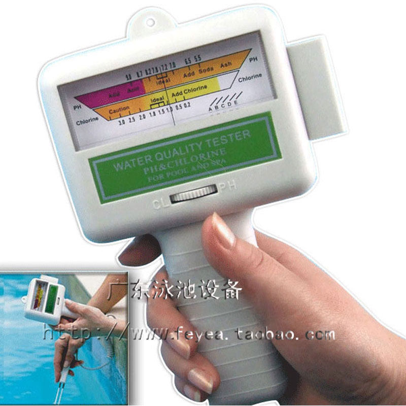 Electronic water meter inspection inspection pool water chlorine PH Tester meter water Tester