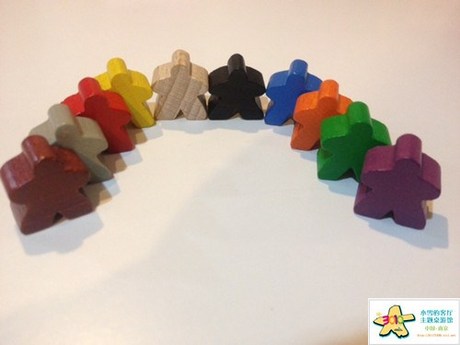 【小雪的客厅】Meeple 米宝 卡卡颂小人-淘宝网