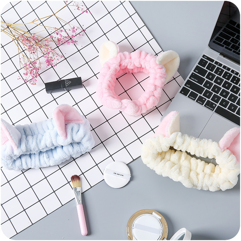 the republic of korea lovely thickening Wash one's face Hair band Facial mask Makeup Headband Simplicity Sweet Headdress Plush Cat Hair hoopin the Family/Personal Cleaning Tools , Personal care cleaning appliances , Headbands category - from Buy2taobao.com to provide professional Taobao agent buy service