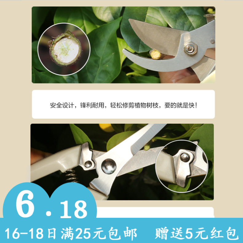 園藝剪刀枝剪樹枝修枝剪刀果樹剪粗枝剪園林工具果枝剪進口鋼剪刀在類目 鮮花速遞/花卉仿真/綠植園藝, 園藝用品, 園藝/刀/剪/鋸(新), 剪刀中 - 來自Buy2taobao.com提供專業的淘寶代購服務