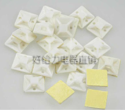 25*25mm自粘式紮帶固定座 吸盤 定位片(1元8只)在類目 基礎建材, 家用五金, 其他五金件, 緞帶/紮帶中 - 來自Buy2taobao.com提供專業的淘寶代購服務