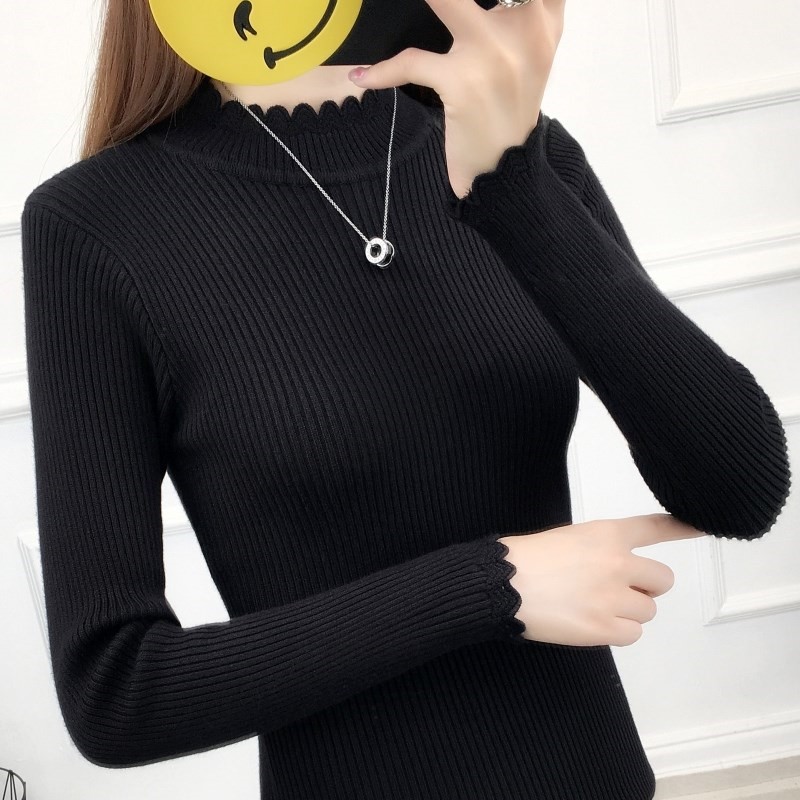 .Turtleneck 2018 Autumn and winter new pattern Korean Edition have cash less than that is registered in the accounts Self cultivation Versatile Socket Sweater Base coatin the Women's clothing/Boutique , Sweaters category - from Buy2taobao.com to provide professional Taobao agent buy service