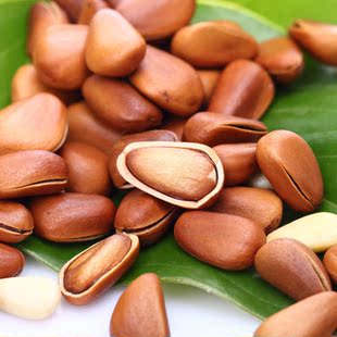  东北松子开口松子野生红松籽 东北特产坚果零食特级500g/2件包邮