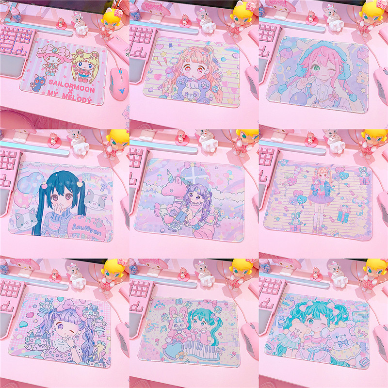 日系夢幻大號少女心防滑遊戲鼠標墊可愛少女心學生吃雞鼠標墊防滑在類目 電腦硬件/顯示器/電腦周邊, 電腦周邊, 鼠標墊/貼/腕墊中 - 來自Buy2taobao.com提供專業的淘寶代購服務