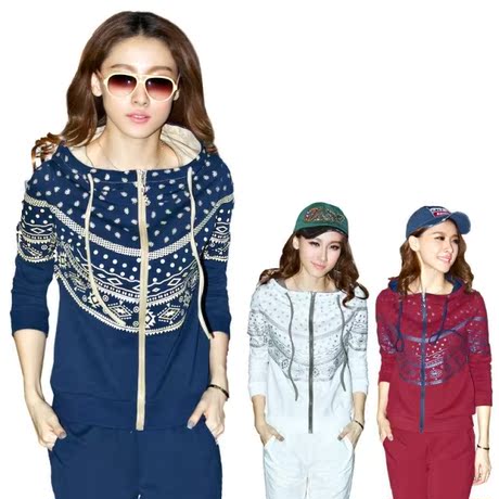 2014秋季新款正品<em>女士</em>运动服套装<em>卫衣鸿星尔</em>