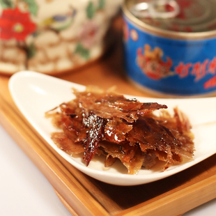  4罐包邮 四川达州特产 川汉子罐装听装五香 麻辣 灯影牛肉丝80g