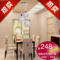 上下架计划:特价中式餐厅灯具三头吊灯水晶餐吊灯餐厅吊灯现代简约创意饭厅灯