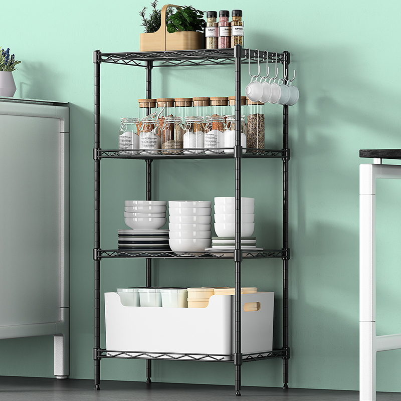 Shelf to ground multi-storey Storage rack balcony bedroom Storage racks Shelving kitchen Metal Telescopic shelf Seasoning Suppliesin the Storage consolidation , Family finishing equipment , Finishing rack/Shelf/Storage Rack category - from Buy2taobao.com to provide professional Taobao agent buy service