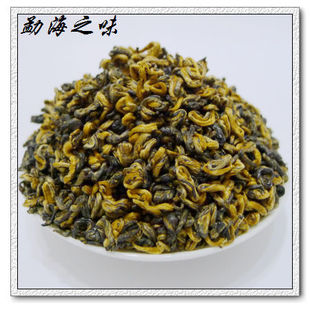  云南滇红茶 红碧螺 金疙瘩 凤庆红茶金螺红茶叶高香曲红 4份送盒