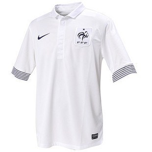 12-13法国队客场球衣 7号里贝里 正版短袖足球