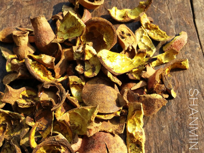 17石榴皮传统印染草木染植物染diy材料天然植物染料绿色环保新品