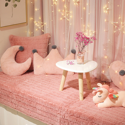 飘窗垫窗台垫ins榻榻米阳台垫子窗毯卧室装饰四季通用北欧风网红