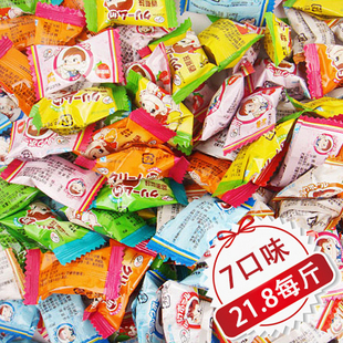  不二家 散装婚庆喜糖 牛奶糖 巧克力夹心糖 7口味糖果任选