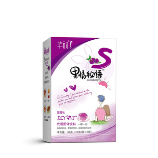  康比特 果情秘语 代餐布丁果冻 营养饱腹食品 膳食纤维粉 6种口味