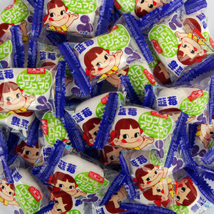  不二家PEKO水果夹心棉花糖4种口味（红豆，芒果，蓝莓，抹茶）