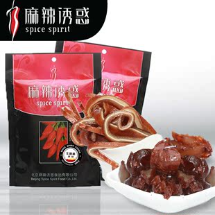  麻辣诱惑 麻辣牛蹄筋+麻辣猪耳朵 零食卤味四川特产休闲美食特产