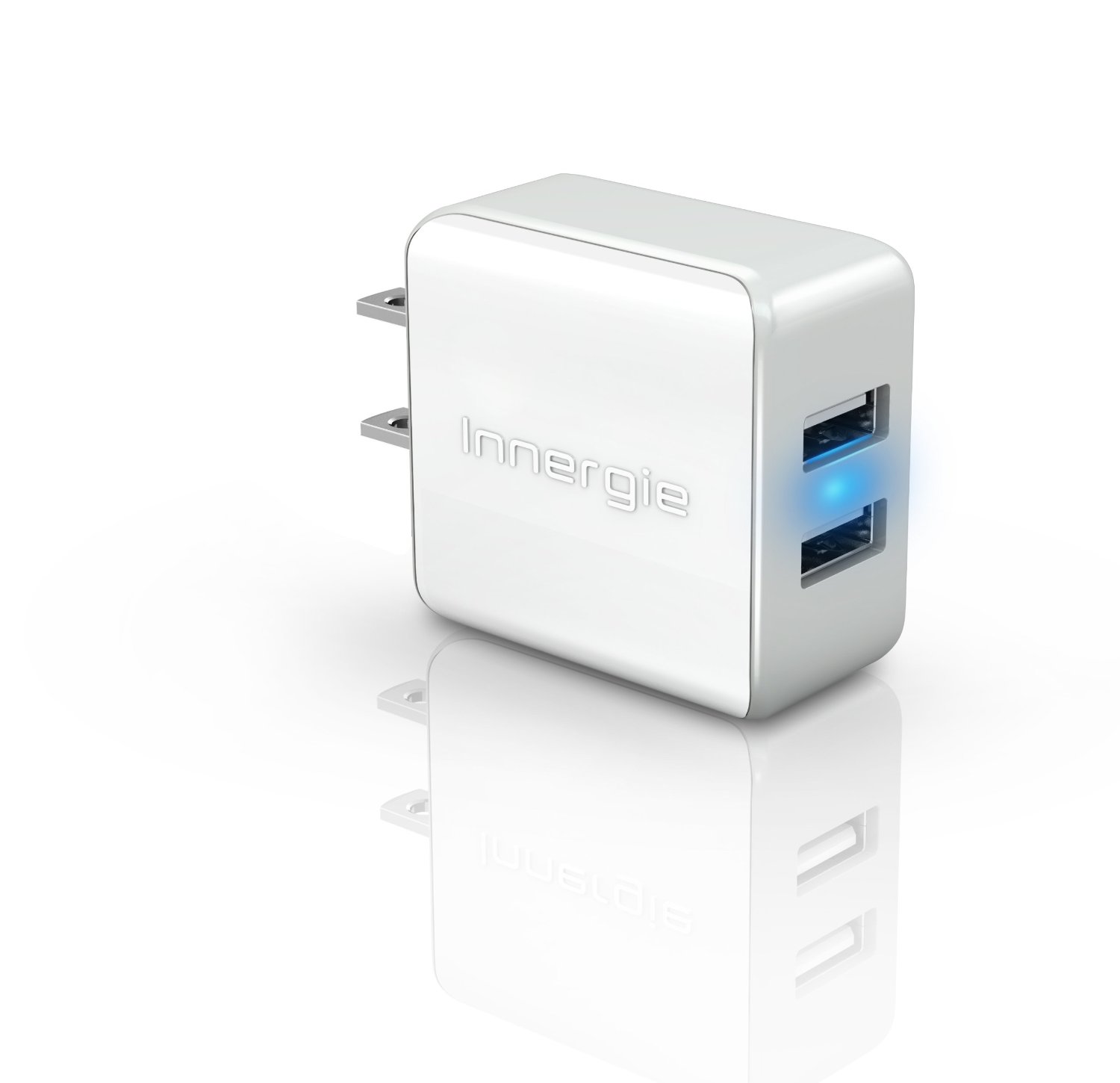美国Innergie iPhone 5\/4S iPad双口USB 充电器