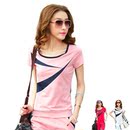 2013夏季新品短袖T恤运动服七分裤运动裤女款运动套装韩版正品潮