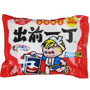  香港制造 日清NISSIN出前一丁即食面 麻油味100g 方便面