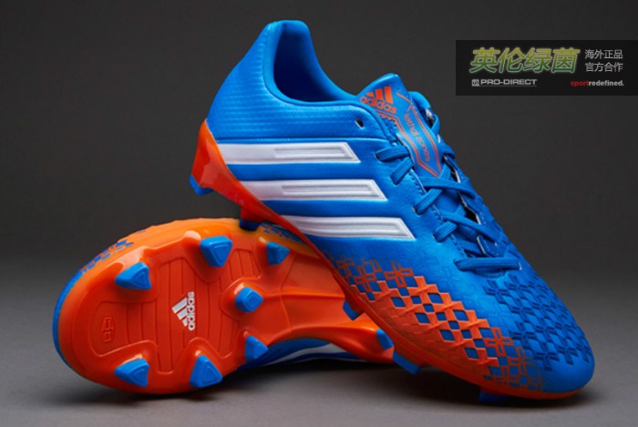 海外英国pds正品代购 adidas predator lz trx fg 童版 足球鞋