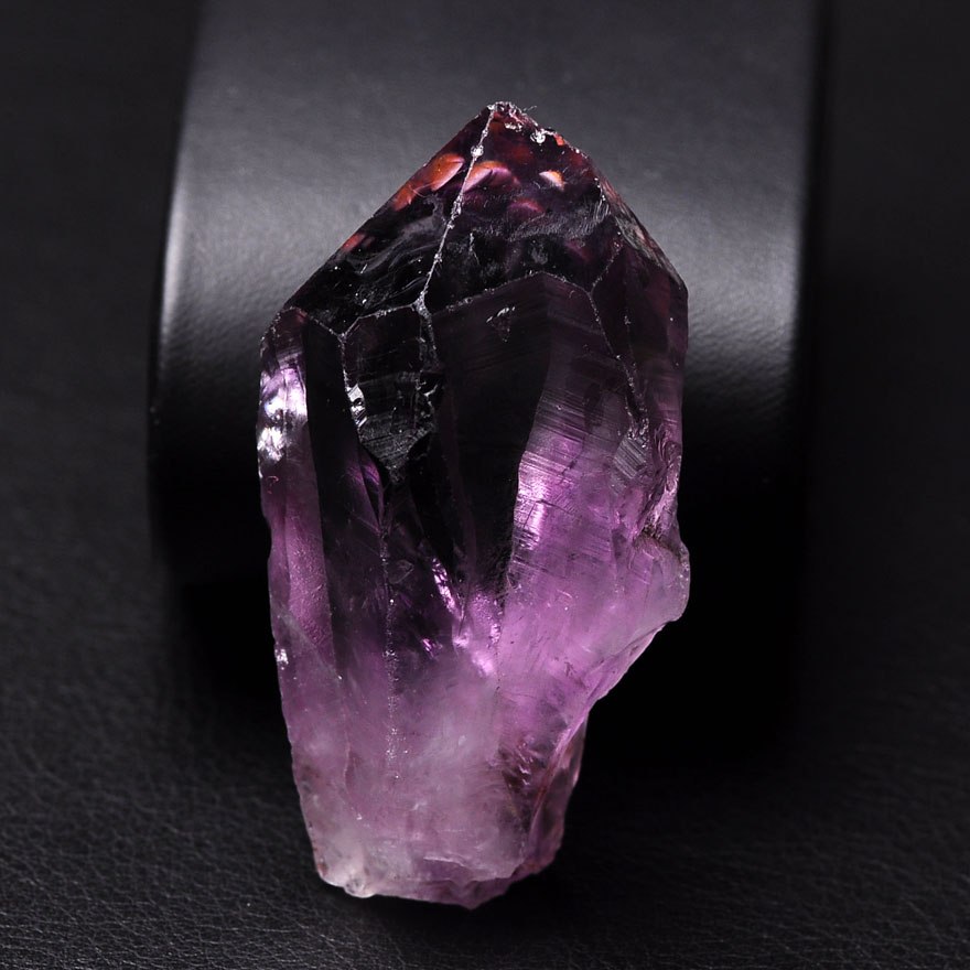 (包裹象形矿物)紫水晶原矿标本石 可做吊坠 非常少见