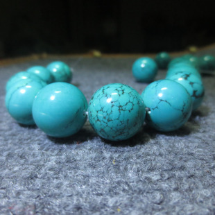  特色 DIY 天然绿松石散珠批发 手珠/手链/手串/念珠特色韩版 散珠