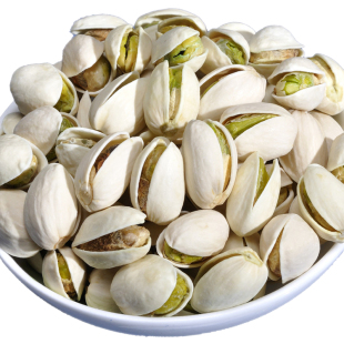  信礼坊 美食小吃坚果炒货特产零食品 开心果自然开口无漂白250g