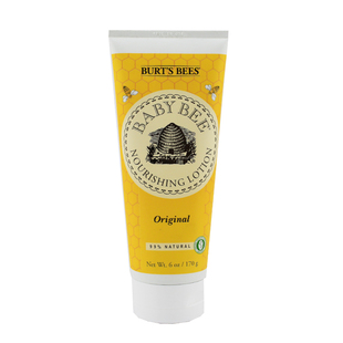  Burt's Bees小蜜蜂天然婴儿牛奶身体乳宝宝润肤乳液170g原味