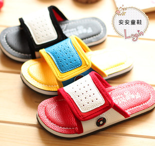  夏季新款儿童拖鞋韩版男女童软底休闲凉鞋舒适运动百搭鞋一字拖鞋