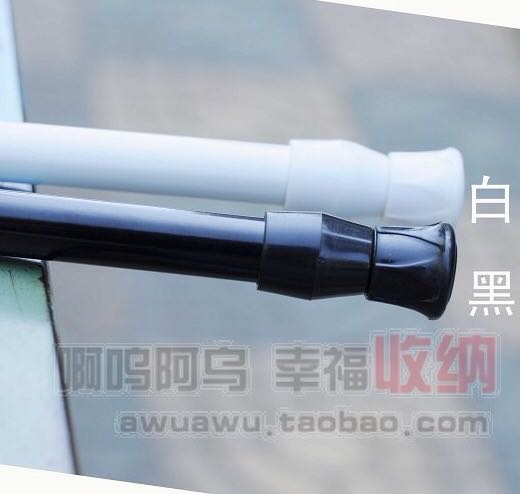 special~multi-function Mini Expansion bar Curtain rod Half-curtain curtain rod Without tool install Black professionals shootin the Home Fabric , Curtains and curtain accessories , Accessories accessories , Curtain rod category - from Buy2taobao.com to provide professional Taobao agent buy service